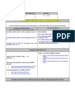 Subject Number of Students Grade: Lesson Plan 2