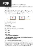 Exercícios resolvidos sobre Leis de Newton.pdf