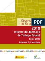 Observatorio de las Ocupaciones 2010. Informe del Mercadode Trabajo Estatal