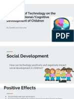 The Impact of Technology On The Social 2femotional 2fcognitive Development of Children