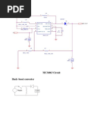 MC34063 Circuit: SW Col SW Emitter TMG Cap GND DRV Col IPK