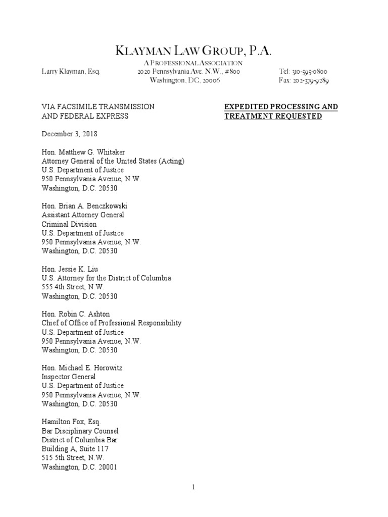 Corsi Complaint Perjury Prosecutor