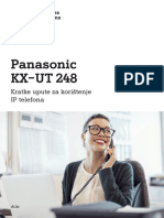 Panasonic KX-UT248 Telefonske Upute