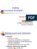 Understanding Software Evolution: Michael W. Godfrey