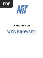 Web Browser: A Project On