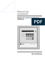 Control UCM-CLD Manual Del Usuario (Español)