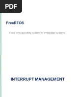 FreeRTOS Interupt Management