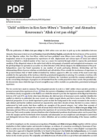 Download Corcoran Child Soldiers in Ken Saro-Wiwas Sozaboy by asrushton SN39478224 doc pdf