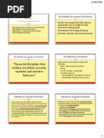 1. Introduction to Investment