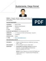 Curriculum Vitae (Diego Romel MB) 2