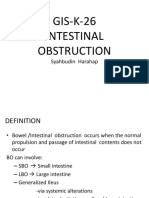 GIS-K-26: Understanding Intestinal Obstruction