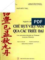 Chu Huy Viet Nam Qua Cac Trieu Đai