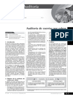 Auditoria de Cuentas Por Cobrar PDF
