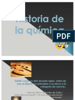 Historia de la química