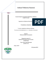 Probabilidad y Estadistica (Reporte)