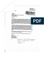 Boyd Morson: Bank Letter Denying His Request To Take Over League's Bank Account (Illegally, IMO)