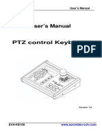 EVA-KB100 PTZ Keyboard User Manual