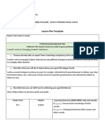 Lesson Plan Sound V