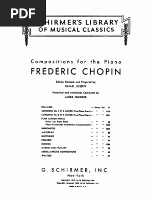 F Chopin - Mazurkas Book PDF | PDF