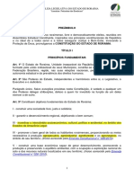 Constituição Estadual Do Estado de Roraima