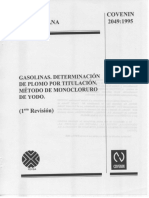 Determinación de plomo en aceites