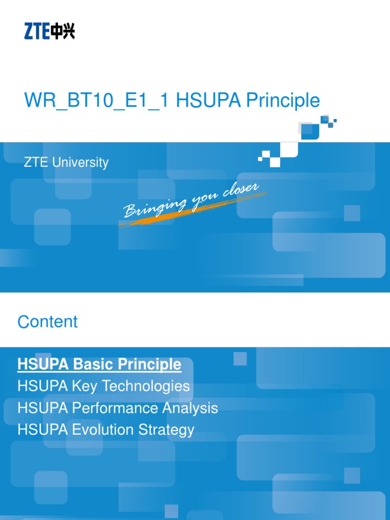 WR Bt06 E1 1 Hsupa Principle 59 | PDF | High Speed Packet Access ...