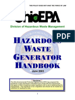 Haz Wastes Gen Handbook PDF