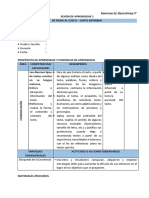 SESIONES DE APRENDIZAJE 3° CN - NOVIEMBRE