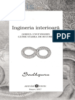 Ingineria Interioara - Sadhguru PDF