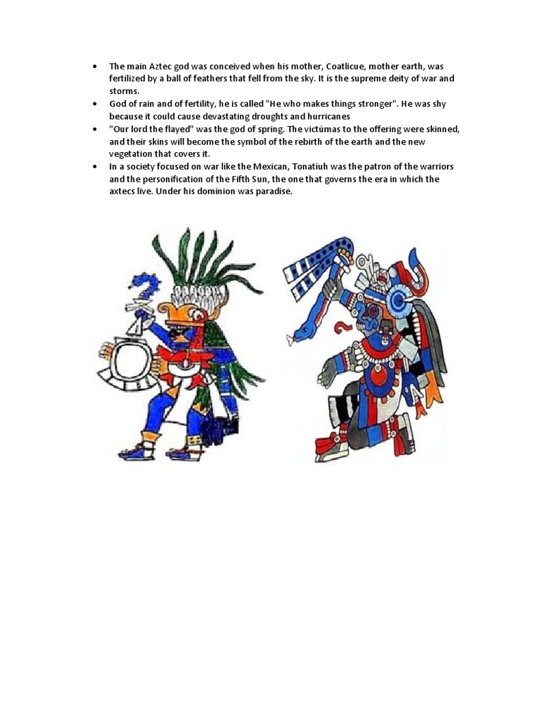 Alfabeto Azteca | PDF | Deities | Mythology