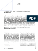 Australia y Su Plan Integral de Desarrollo de Mercado - PDF