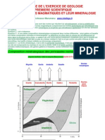 Corrige de L - Exercice de Geologie
