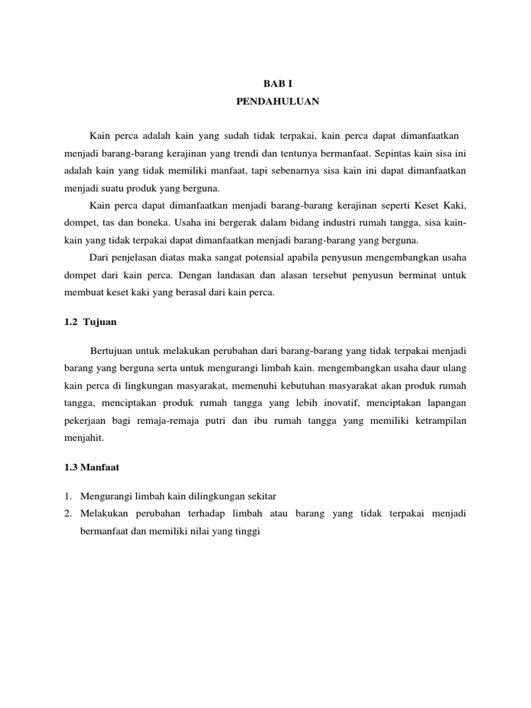 Proposal Kain Perca 1 Docx