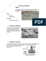 Tipos de Concreto