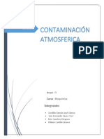 CONTAMINACION ATMOSFERA