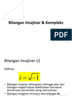 Bilangan Imajinar & Kompleks