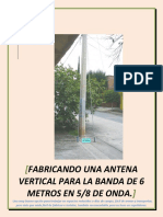 Antena 6 Metros 5 - 8