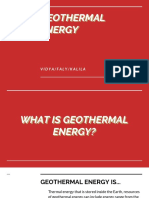 Geothermal Energy