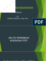 Pendidikan Kesehatan