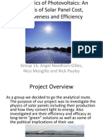 Solar Cell Presentation