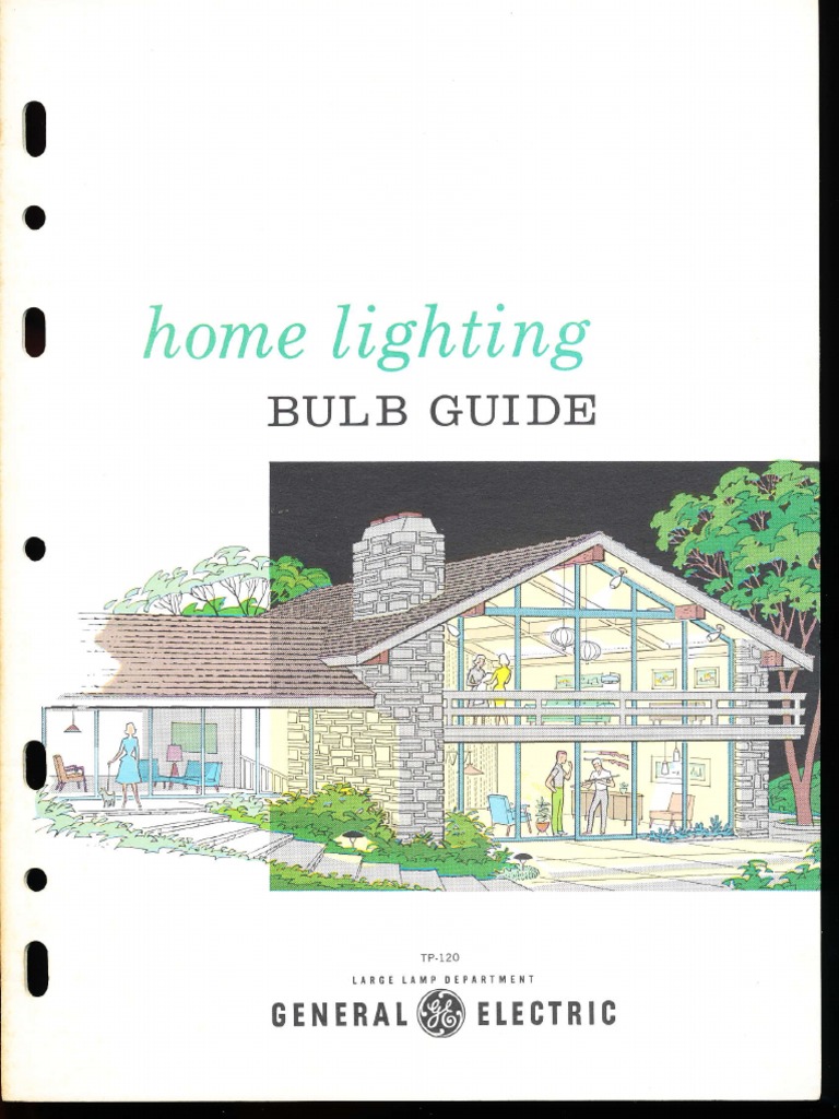 GE Home Lighting Bulb Guide Brochure 1964 | PDF | Incandescent Light ...