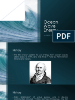 Ocean Wave Energy: Ian Keith P. Cubar