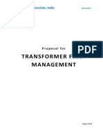 1-Proposal For Asset Management of Transformer Power & Distribution Tf-LA
