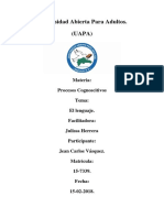 Tarea 5 de Procesos Cognoscitivos.