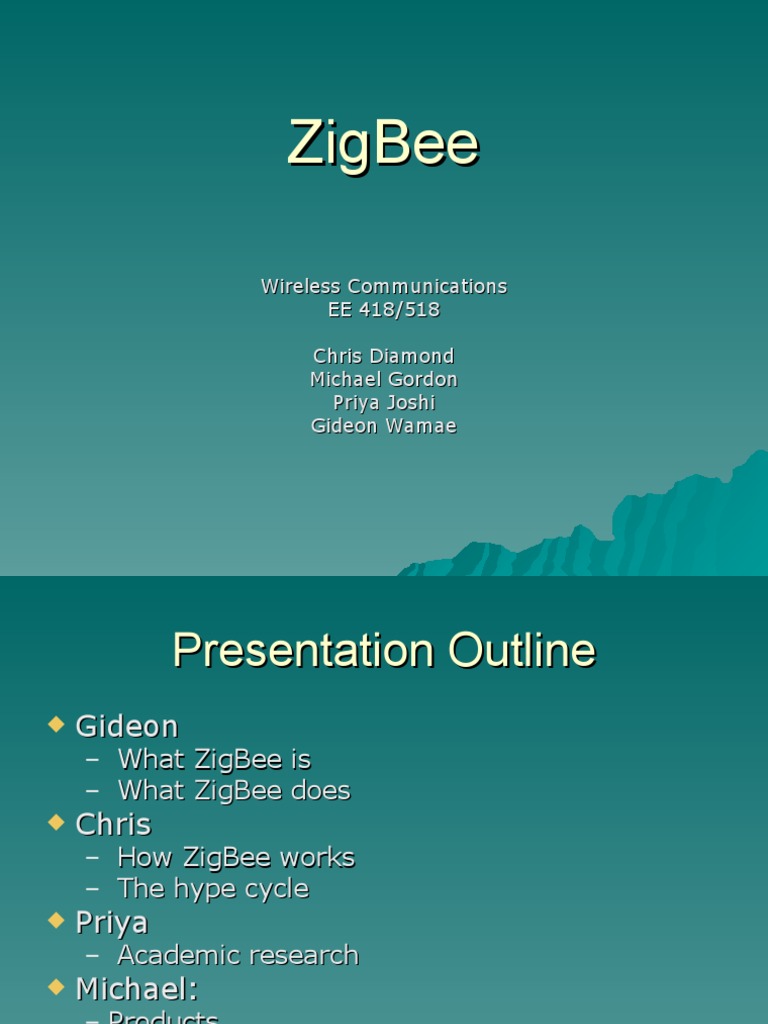 Zig Bee | PDF | Computer Network | Computer Networking
