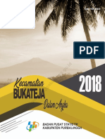Kecamatan Bukateja Dalam Angka 2018