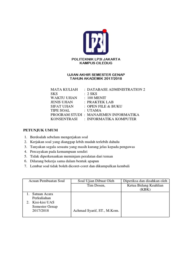 Kumpulan Contoh Soal Tes Lp3i Pembahasan Dikdasmen