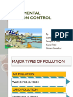 Environmental Pollution Control: by Sushant R. Patil Swapnil P. Patil Kunal Patil Nivant Savarkar