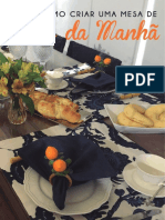 Como Criar Uma Mesa de Café Da Manhã PDF