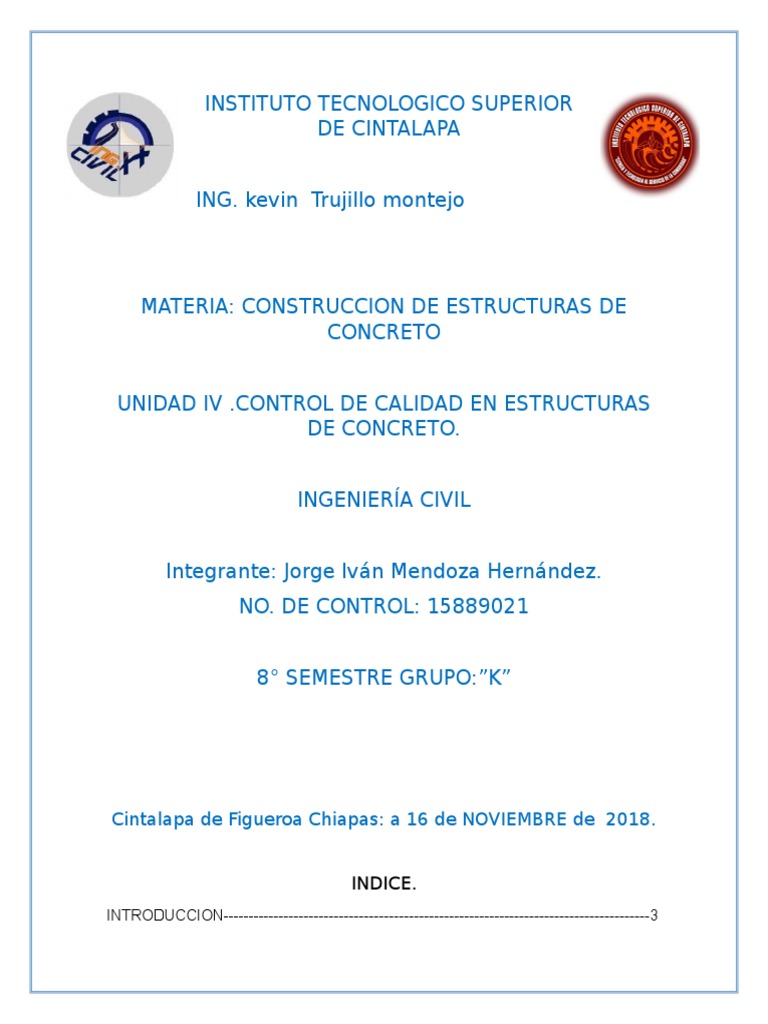 Control de Calidad en Concreto | PDF | Hormigón | Acero